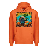 Carrot turkey and pumpkins Premium Hoodie - RanaPortraitStore