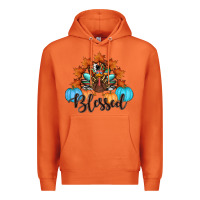 Carrot thanksgiving turkey pumpkin blessed Premium Hoodie - RanaPortraitStore