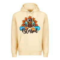 Pina Colada thanksgiving turkey pumpkin blessed Premium Hoodie - RanaPortraitStore