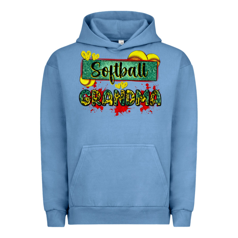 Softball Grandma With Leopard Urban Hoodie by Zillion Design Studio | Teevron