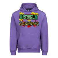 Tulip softball grandma with leopard Urban Hoodie - Zillion Design Studio