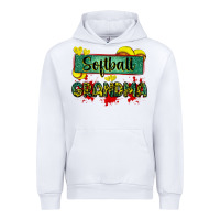 White softball grandma with leopard Urban Hoodie - Zillion Design Studio