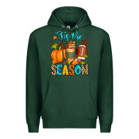Sports Green 'tis the season american  football Premium Hoodie - Zillion Design Studio