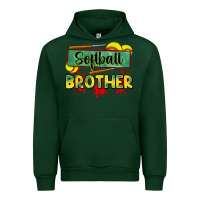 Forest Green softball brother Urban Hoodie - Zillion Design Studio
