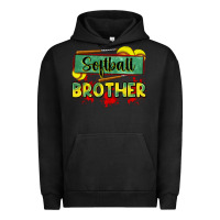 Pigment Black softball brother Urban Hoodie - Zillion Design Studio