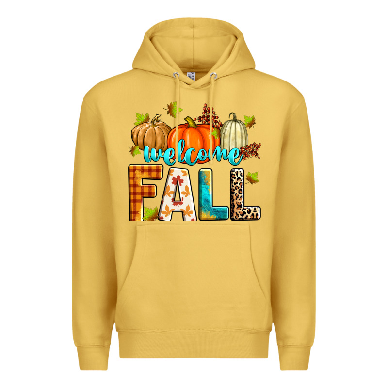 Welcome Fall Premium Hoodie by Zillion Design Studio | Teevron