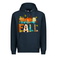Navy welcome fall Premium Hoodie - Zillion Design Studio
