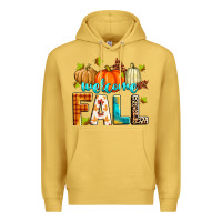 Antique Gold welcome fall Premium Hoodie - Zillion Design Studio