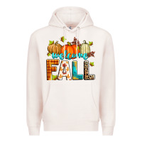 Pale Pink welcome fall Premium Hoodie - Zillion Design Studio