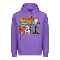 Purple welcome fall Premium Hoodie - Zillion Design Studio