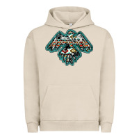 Pigment French Oak western thunderbird Urban Hoodie - RanaPortraitStore