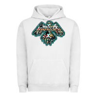 Pigment Lunar Rock western thunderbird Urban Hoodie - RanaPortraitStore