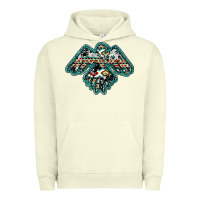 Pigment Pistachio western thunderbird Urban Hoodie - RanaPortraitStore