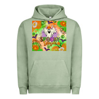 Pigment Oil Green spooky season Urban Hoodie - texasbilliewilder