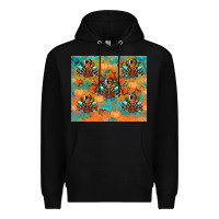 Black thanksgiving turkey fall Premium Hoodie - RanaPortraitStore