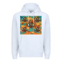 White thanksgiving turkey fall Premium Hoodie - RanaPortraitStore