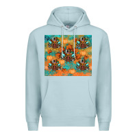 Blue Mist thanksgiving turkey fall Premium Hoodie - RanaPortraitStore