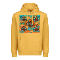 Mustard thanksgiving turkey fall Premium Hoodie - RanaPortraitStore