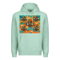 Seafoam thanksgiving turkey fall Premium Hoodie - RanaPortraitStore
