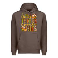 Coffee thick thighs and pumpkin pies Premium Hoodie - Zillion Design Studio