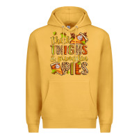 Mustard thick thighs and pumpkin pies Premium Hoodie - Zillion Design Studio