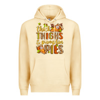 Pina Colada thick thighs and pumpkin pies Premium Hoodie - Zillion Design Studio