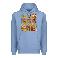 Colony Blue thick thighs and pumpkin pies Premium Hoodie - Zillion Design Studio