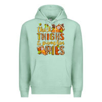 Seafoam thick thighs and pumpkin pies Premium Hoodie - Zillion Design Studio