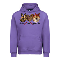 Tulip peace love shiba inu Urban Hoodie - RanaPortraitStore