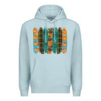 Blue Mist thanksgiving brushstrokes Premium Hoodie - RanaPortraitStore