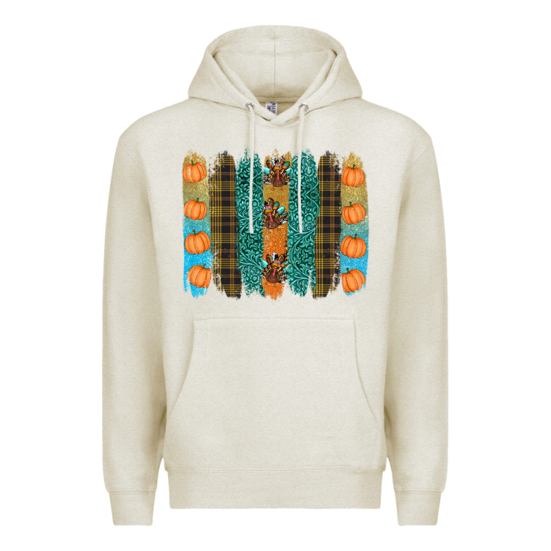 Thanksgiving Brushstrokes Premium Hoodie by RanaPortraitStore | Teevron