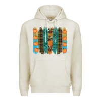 Oatmeal Heather thanksgiving brushstrokes Premium Hoodie - RanaPortraitStore