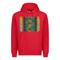 Red thanksgiving brushstrokes Premium Hoodie - RanaPortraitStore