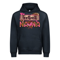 Navy football nana with leopard Urban Hoodie - Zillion Design Studio