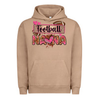 Pigment Burro football nana with leopard Urban Hoodie - Zillion Design Studio