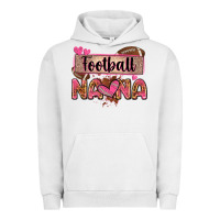 Pigment Lunar Rock football nana with leopard Urban Hoodie - Zillion Design Studio