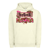 Pigment Pistachio football nana with leopard Urban Hoodie - Zillion Design Studio