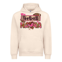 Sandshell football nana with leopard Urban Hoodie - Zillion Design Studio