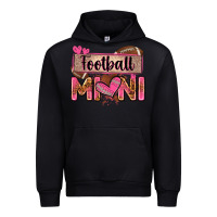 Black football mini with leopard Urban Hoodie - Zillion Design Studio
