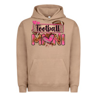 Pigment Burro football mini with leopard Urban Hoodie - Zillion Design Studio