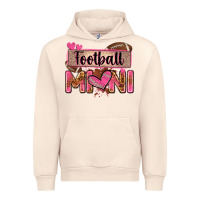 Sandshell football mini with leopard Urban Hoodie - Zillion Design Studio