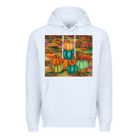 White pumpkin Premium Hoodie - RanaPortraitStore