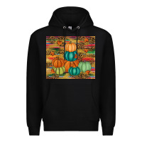 Black pumpkin Premium Hoodie - RanaPortraitStore