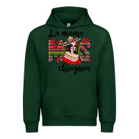 Forest Green la mama mos chingona Urban Hoodie - texasbilliewilder