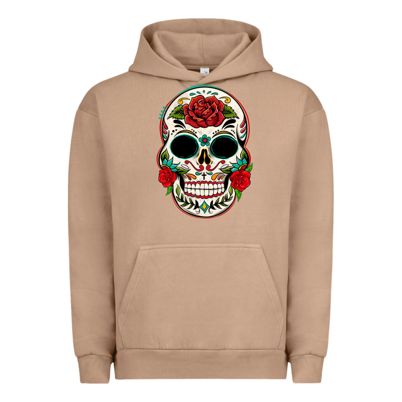 Mexican Day Of The Dead Urban Hoodie by texasbilliewilder | Teevron