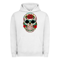 Pigment Lunar Rock mexican day of the dead Urban Hoodie - texasbilliewilder