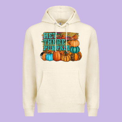 Hey There Pumpkin Premium Hoodie Designed By Ranaportraitstore