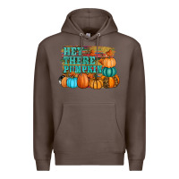 Coffee hey there pumpkin Premium Hoodie - RanaPortraitStore