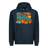 Navy hey there pumpkin Premium Hoodie - RanaPortraitStore
