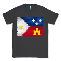 Smoke louisiana flag background Classic Tee - BarkalooDesign